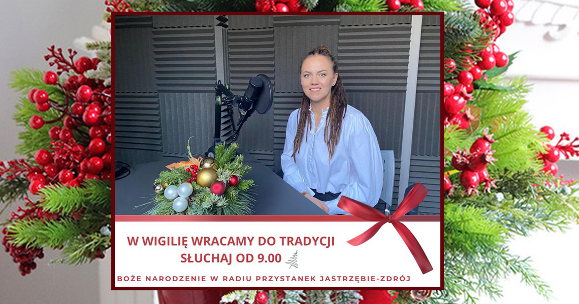 O śląskiej wigilii w Radiu Przestanek Jastrzębie-Zdrój