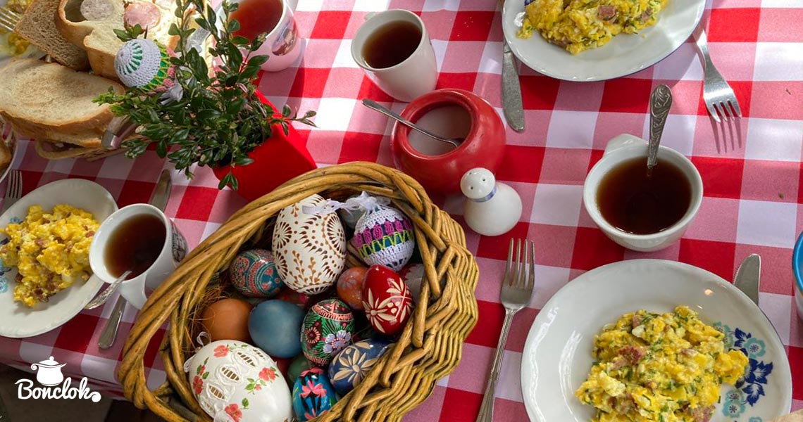 Świąteczna jajecznica - przepis